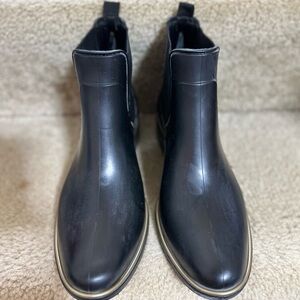 Kate Spade Black Winter Chelsea Boots